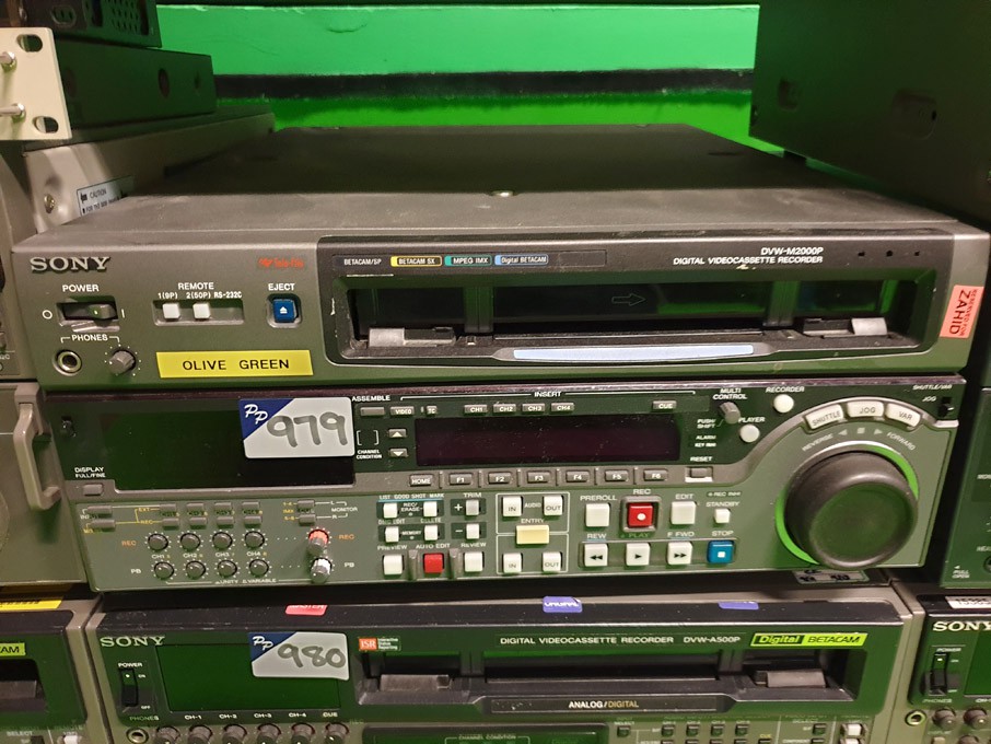 Sony DVW-M2000P digital video cassette recorder