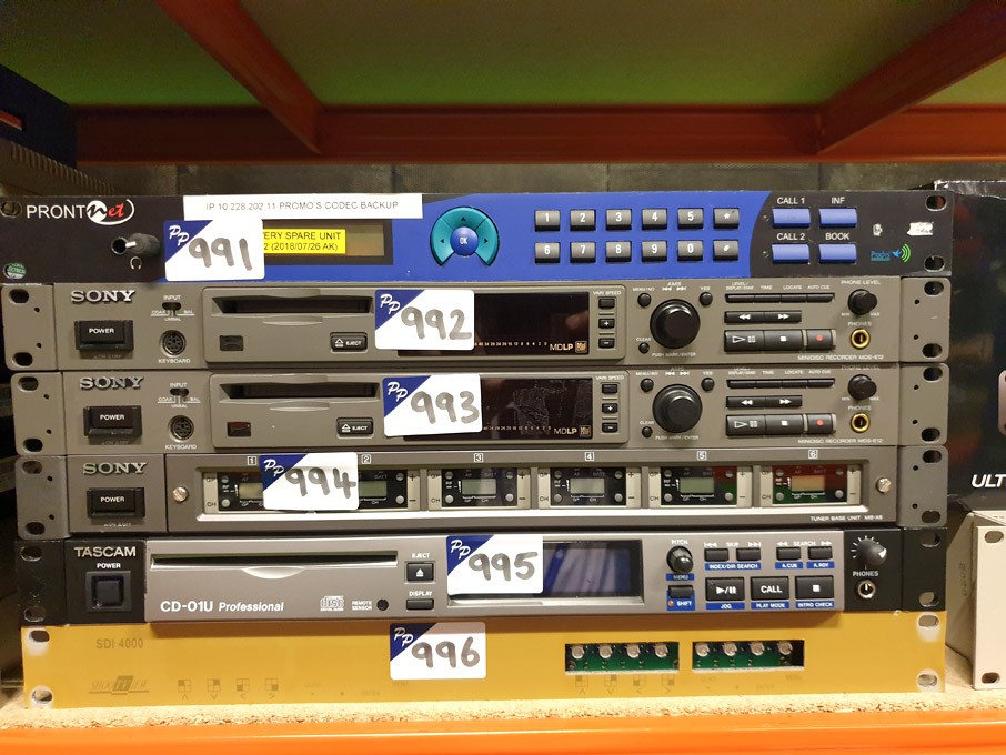 Sony MDS-E12 MD recorder