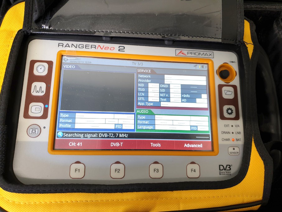 Promax Ranger Neo 2 touch screen field strength me...