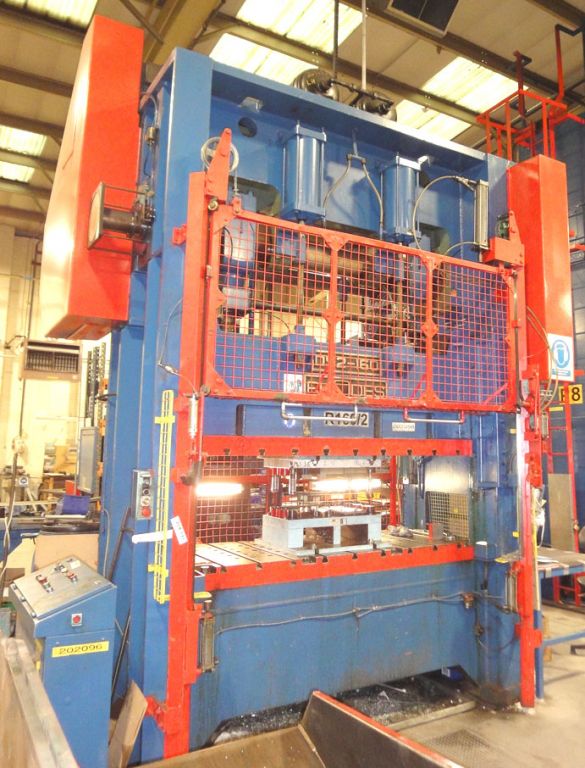 Rhodes DS2-160 160 ton mechanical overcrank press,...