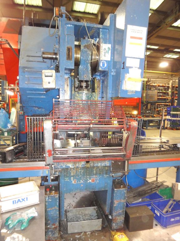 Rhodes RH80 80 ton mechanical press, inclinable &a...