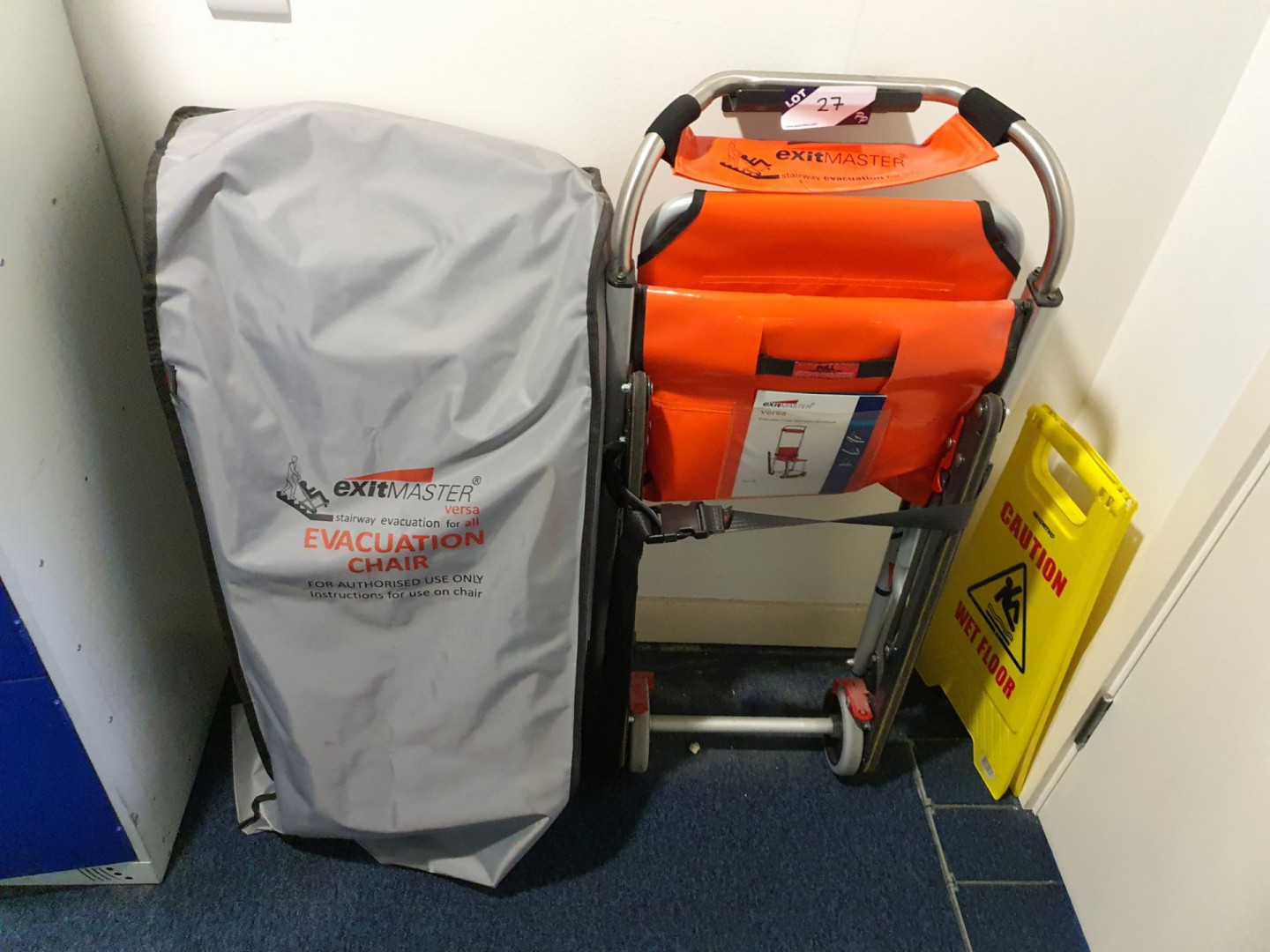 Exit Master stairway evacuation chair