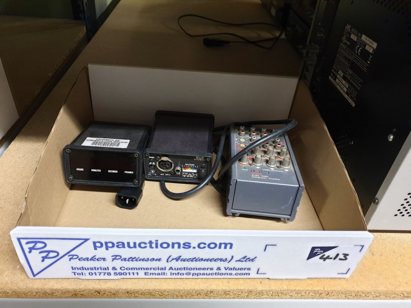 Snell & Wilcox AVDA6 audio video amp, BCD interbox...