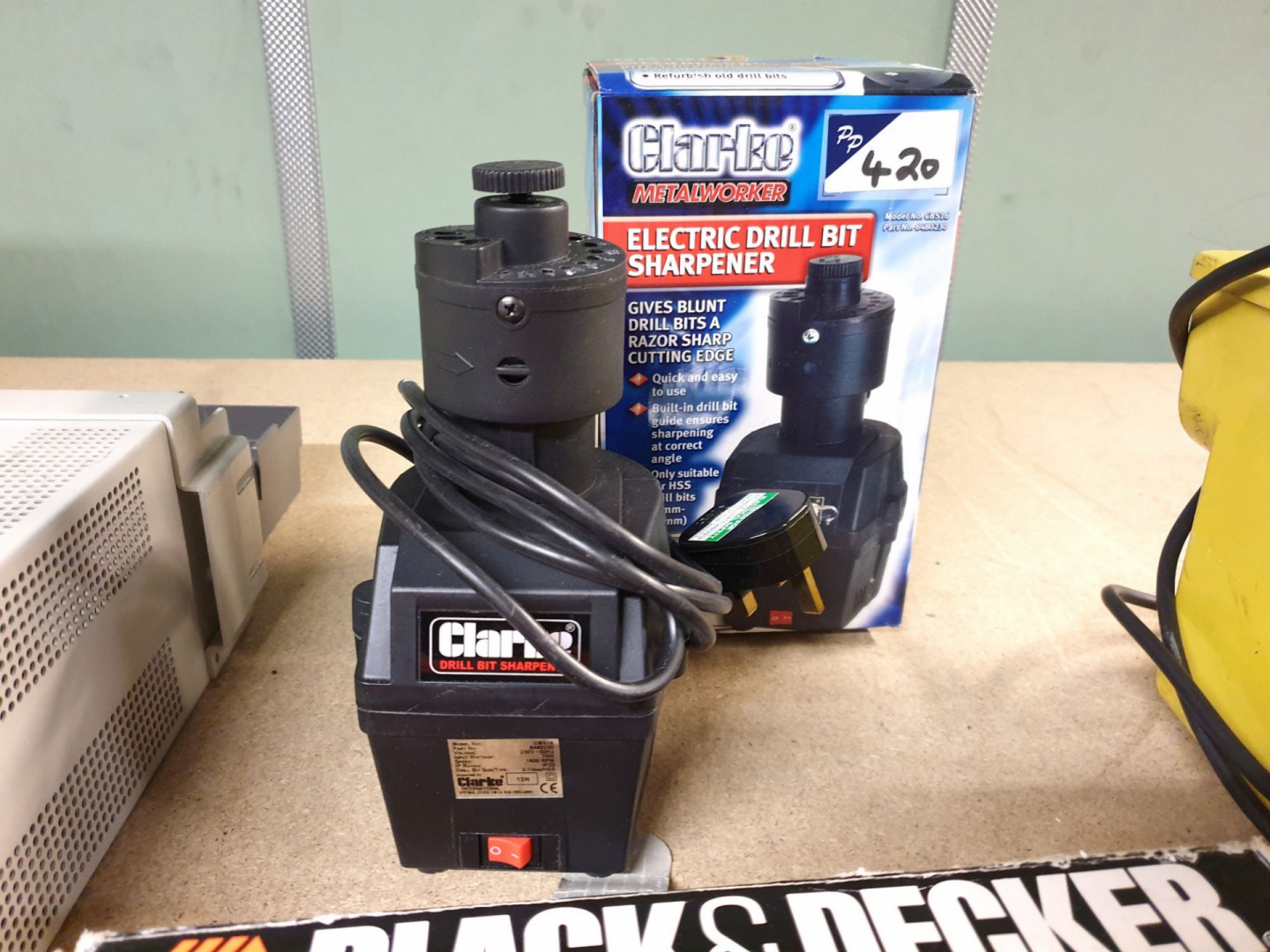 Clarke metal worker CBS16 electric drill bit sharp...
