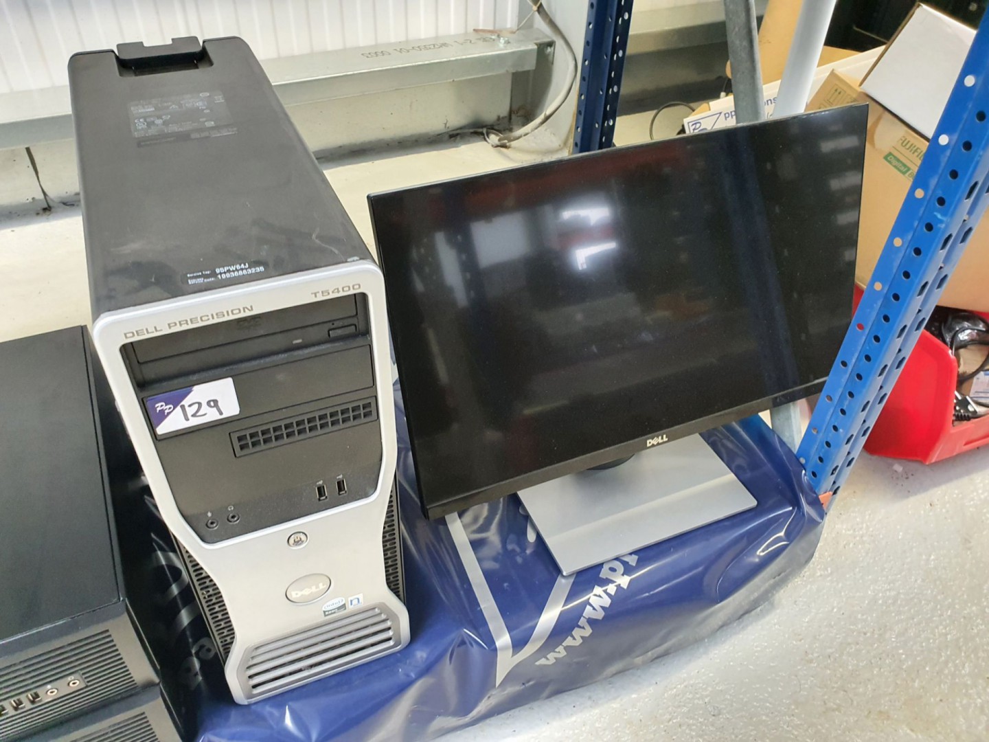Dell Precision T5400 workstation & Dell LCD monito...