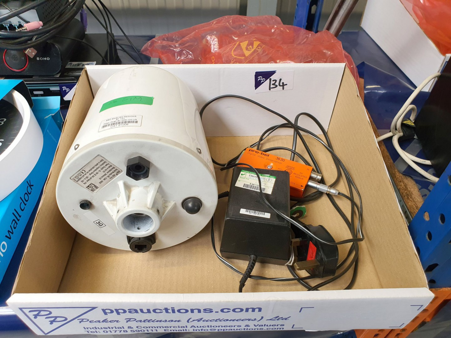 Pro-Bel 3630 digital video deserialiser & Deltenna...