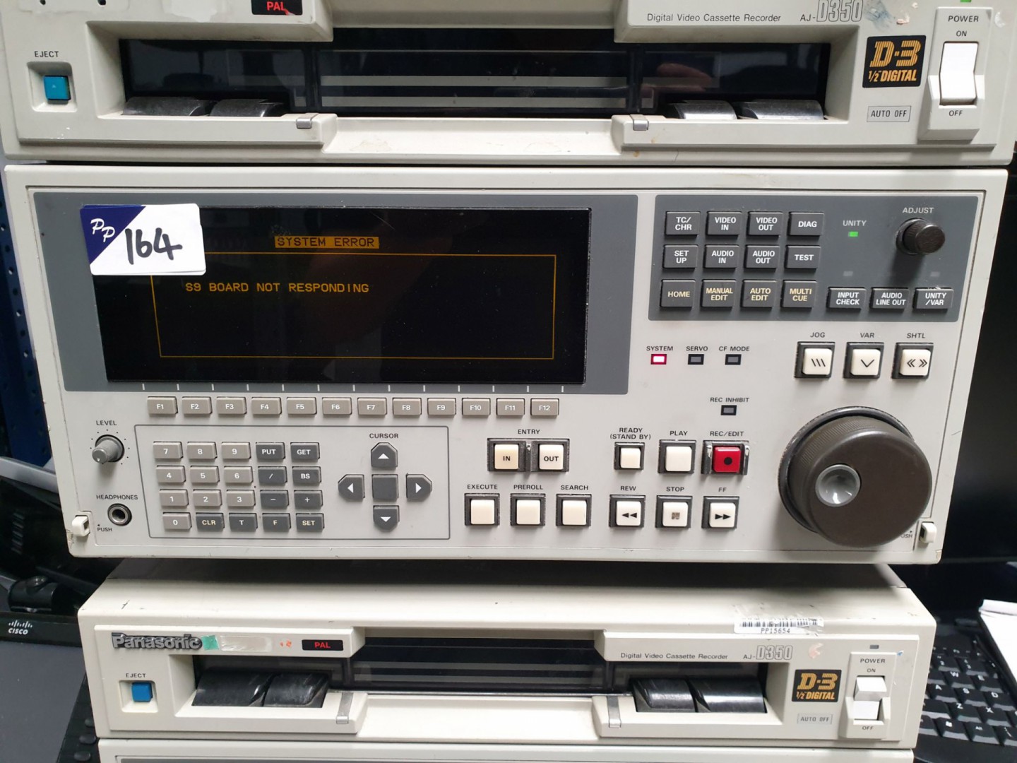 Panasonic AJ-D350 digital video cassette recorder...