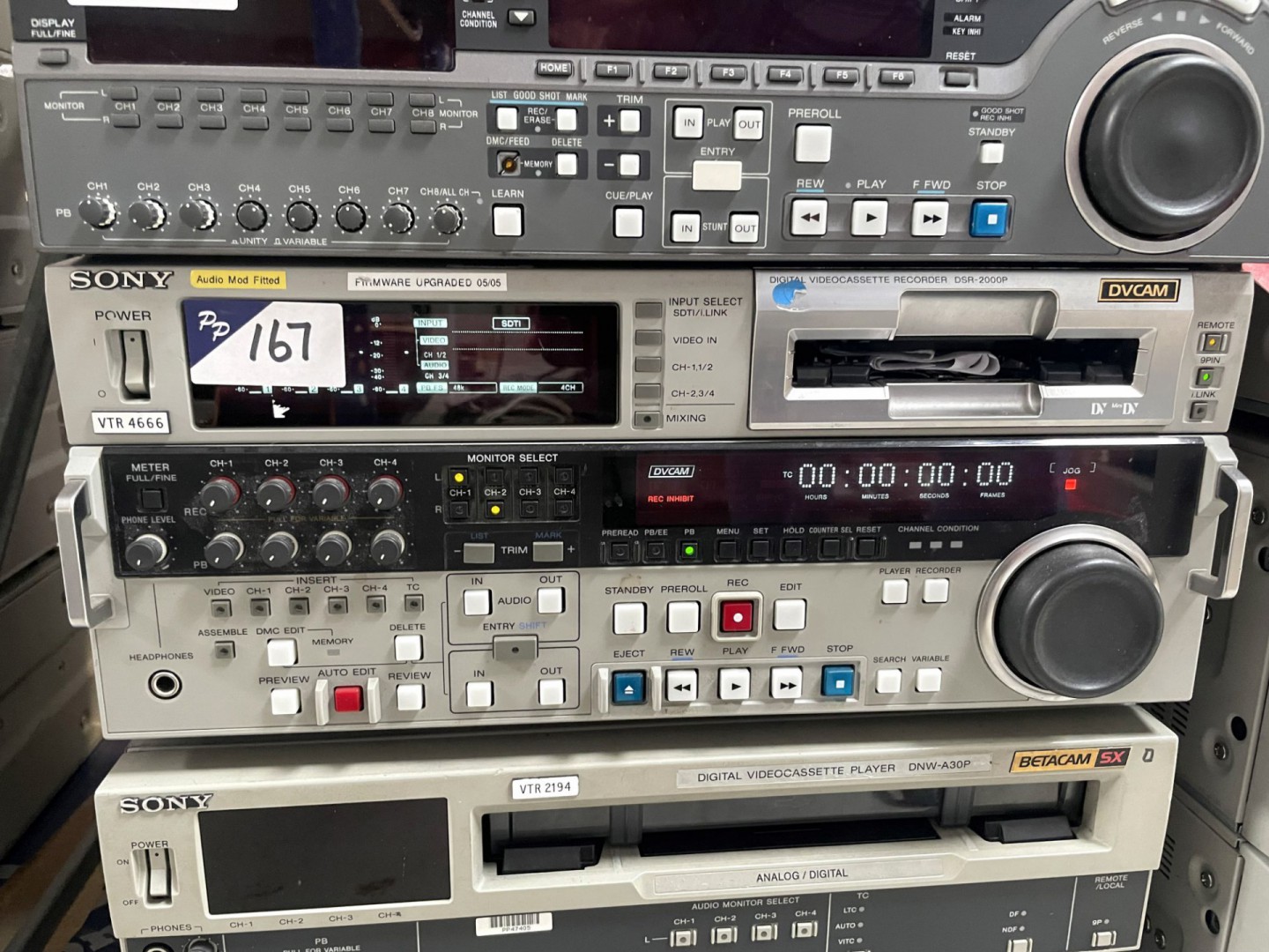 Sony DSR-2000P digital video cassette recorder