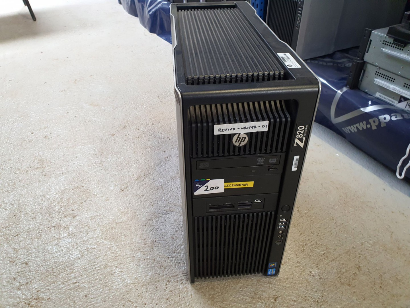 HP Z800 Intel Xeon workstation