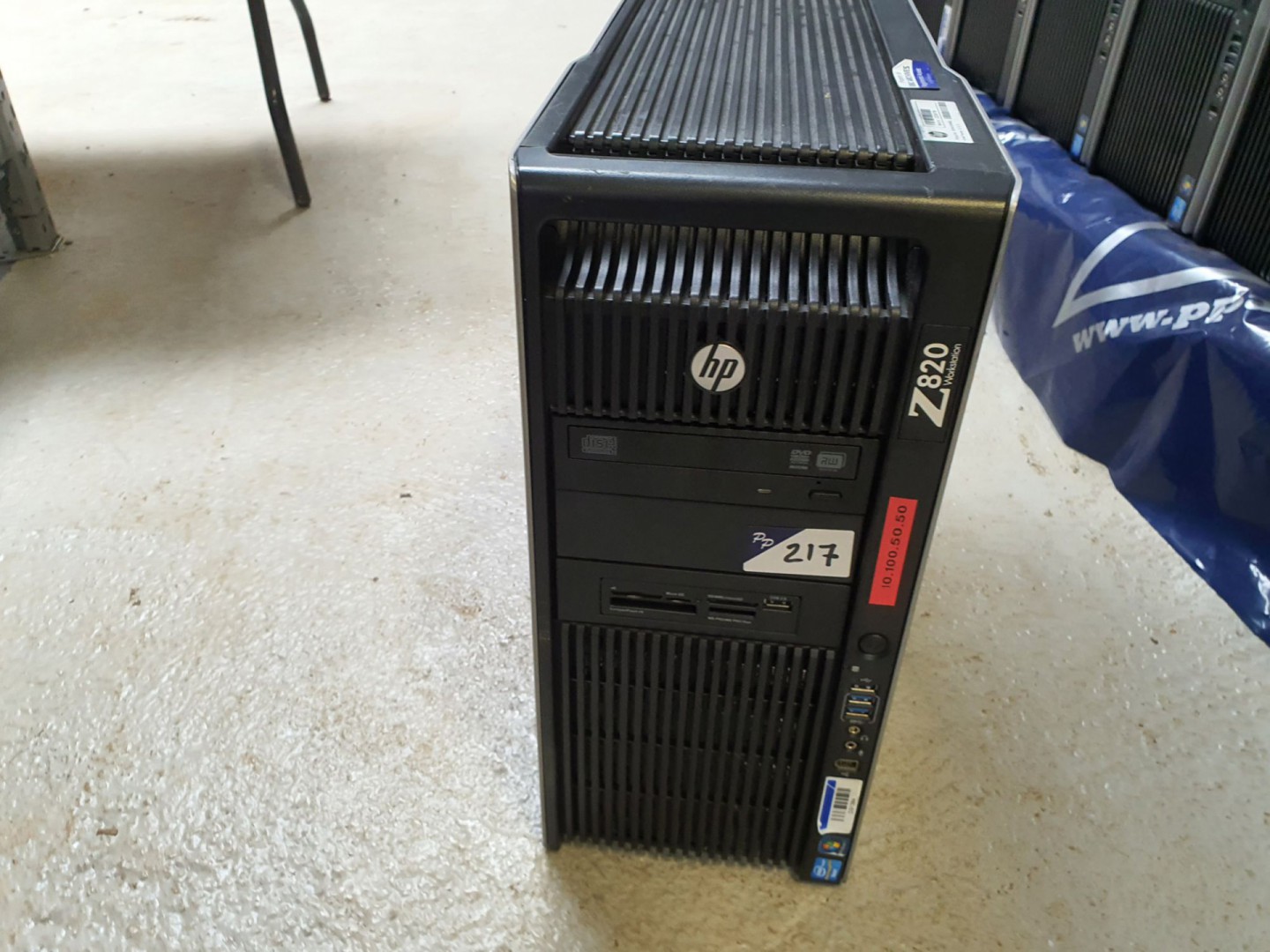 HP Z820 Intel Xeon workstation