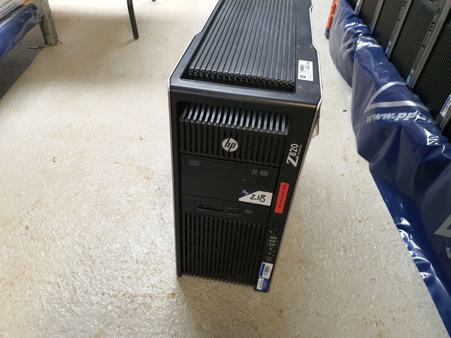 HP Z820 Intel Xeon workstation