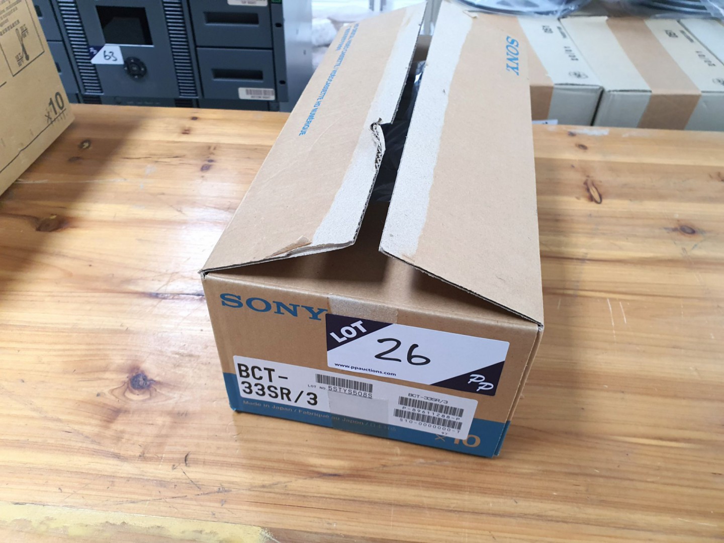 1 box (10 per box) Sony BCT-33SR/3 HD digital vide...