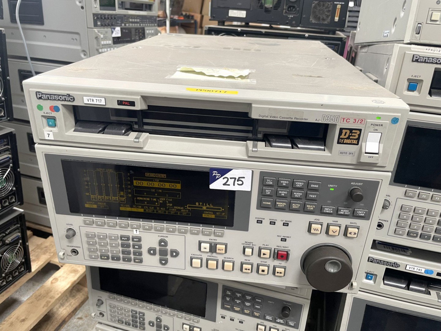 Panasonic AJ-D350 digital video cassette recorder...