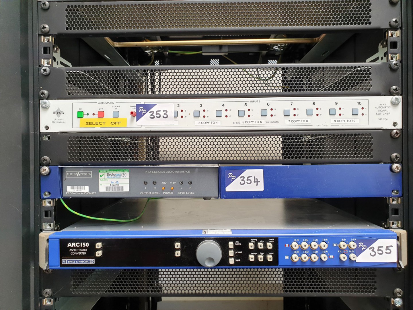 Audio Design ProPak Audiomate interface