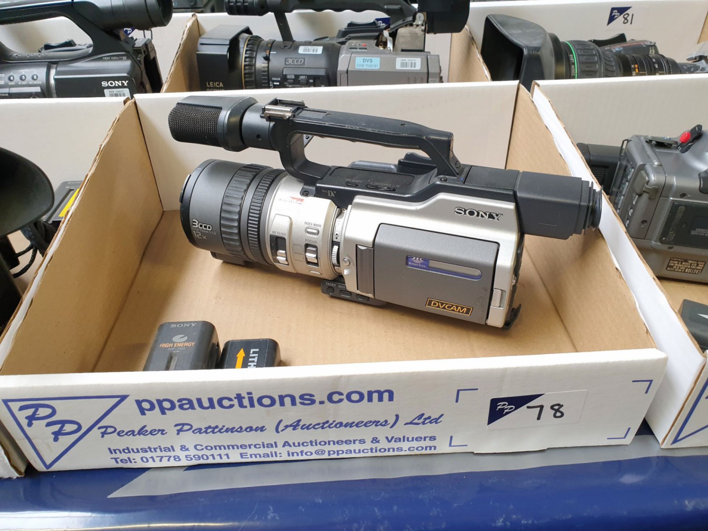 Sony DCR-VX2000E digital video camera recorder wit...
