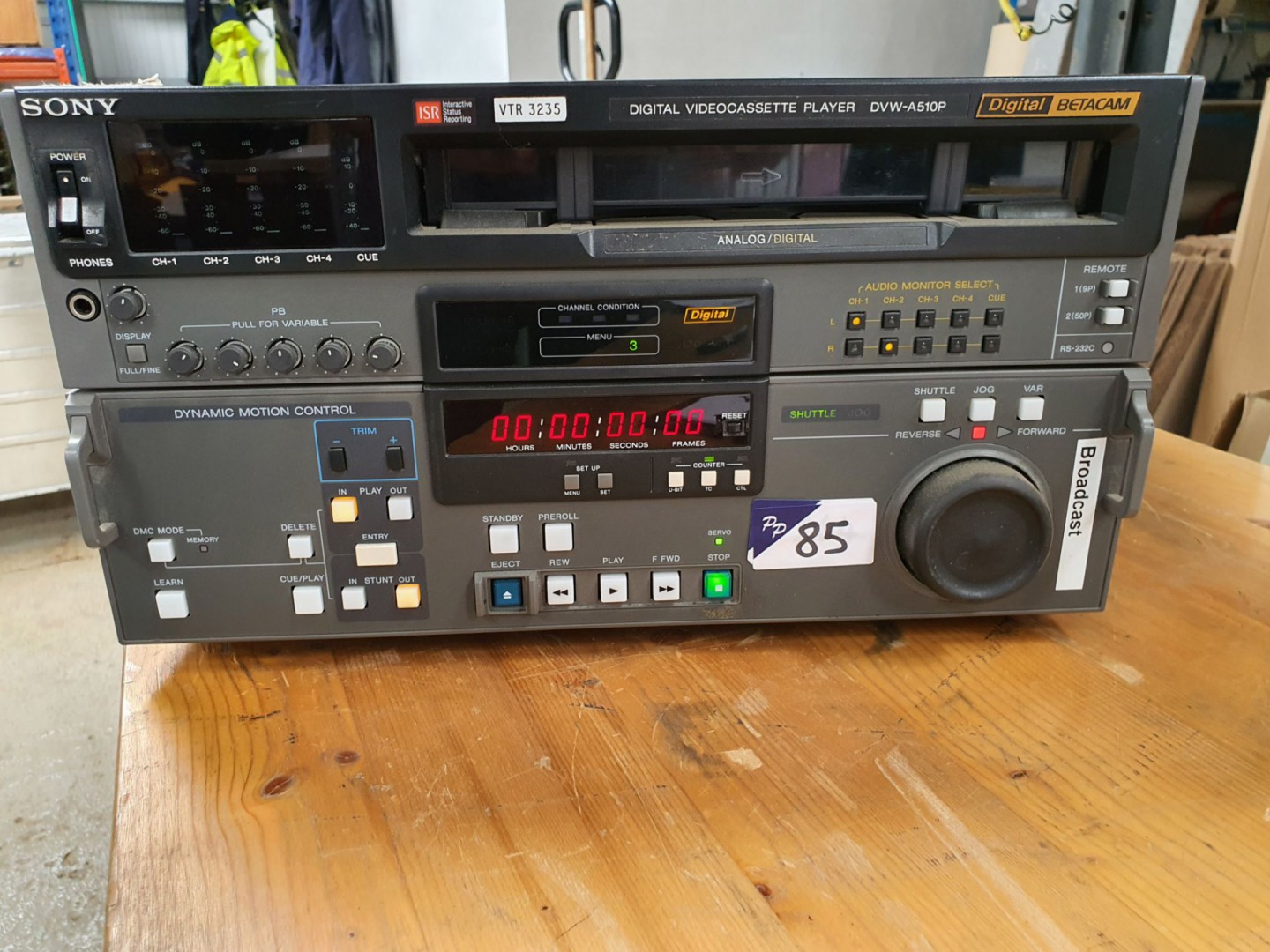 Sony DVW-510P digital video cassette player, ...