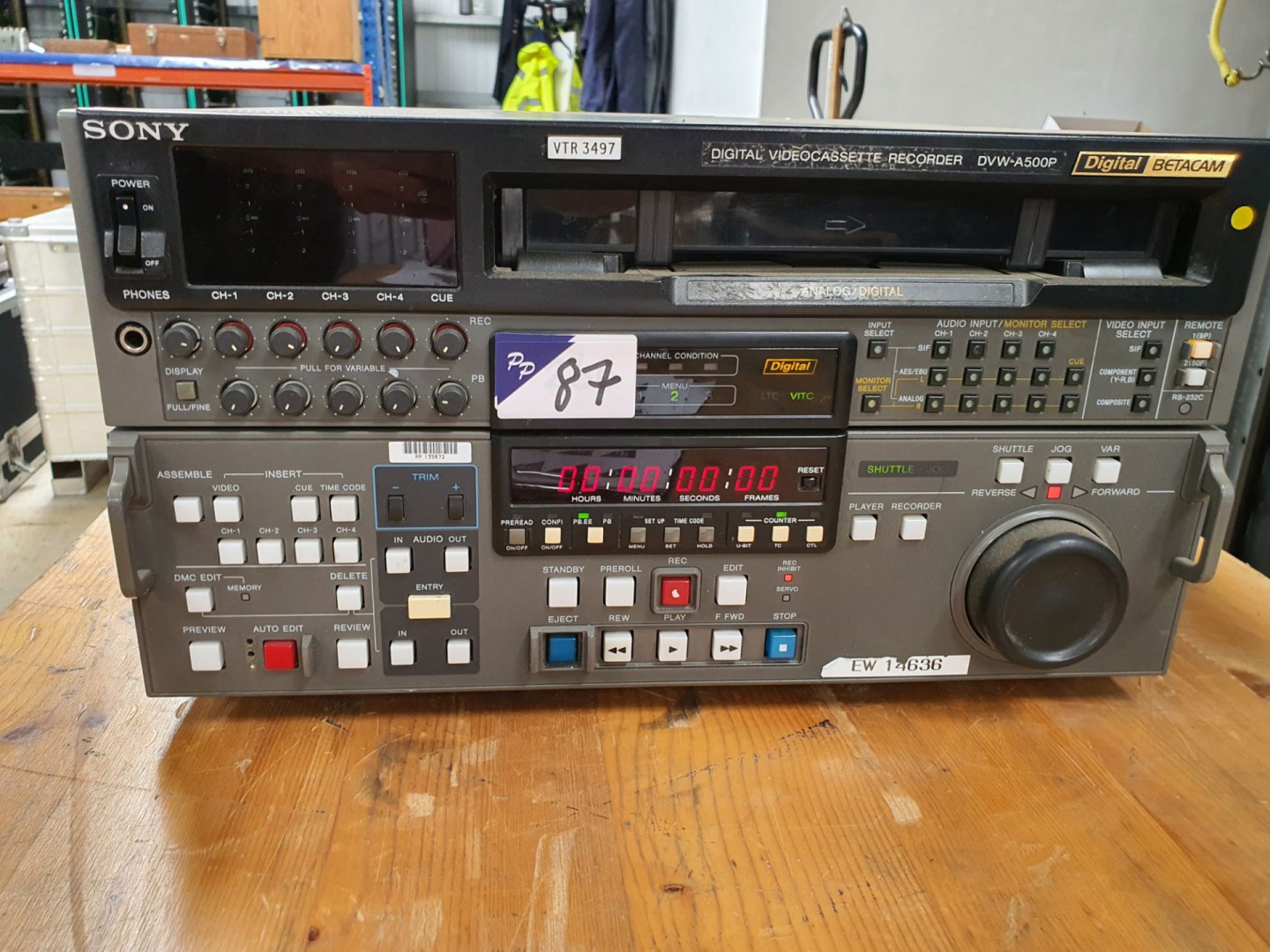 Sony VW-A500P digital video cassette recorder,&nbs...