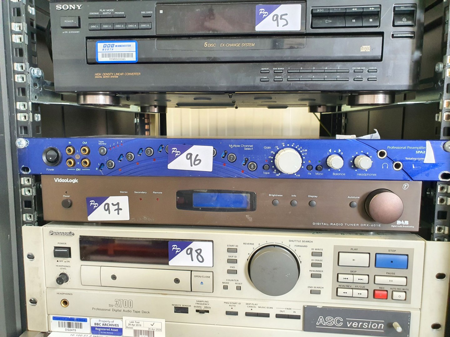 Total Systems SPA2 professional pre amplifier