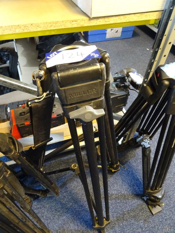 Miller tripod - Located at: BBC Wales - Cardiff.