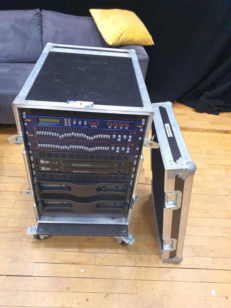 Front of House 1: XTA Electronics DP224 speaker ma...