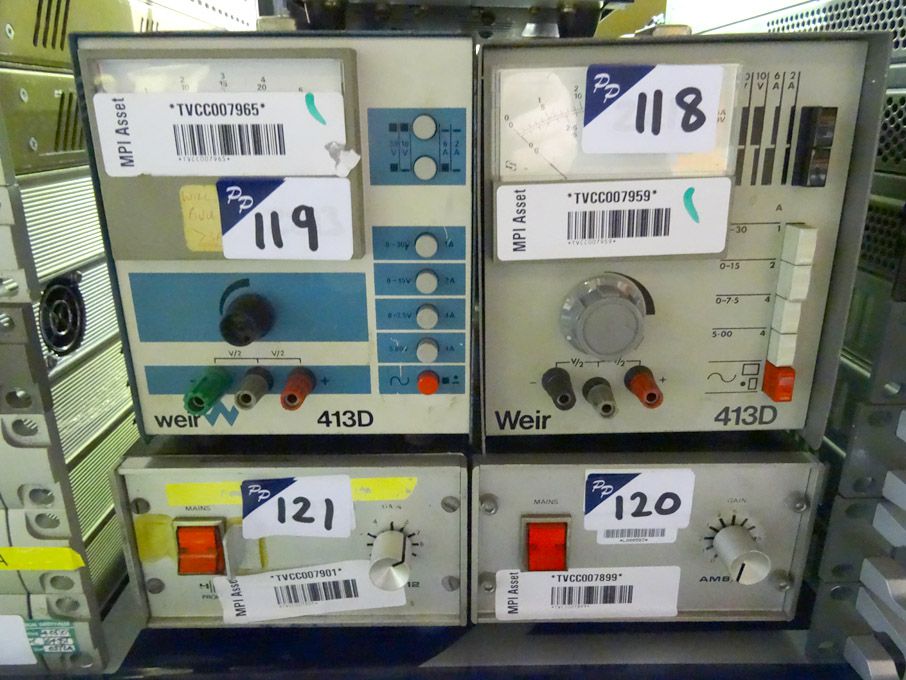 Weir 413D power supply, 0-30v / 0-4A