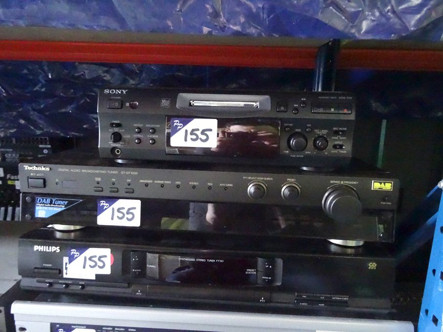 Sony MDS-S39 minidisc, Technics ST-GT1000 digital...