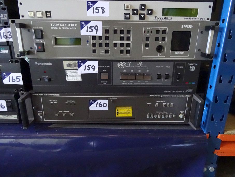 Barco TVDM 40 stereo digital TV demodulator, Panas...