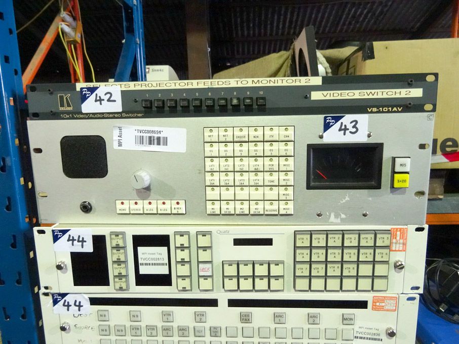 Kramer Vs-101AV 10x1 video / audio stereo switcher