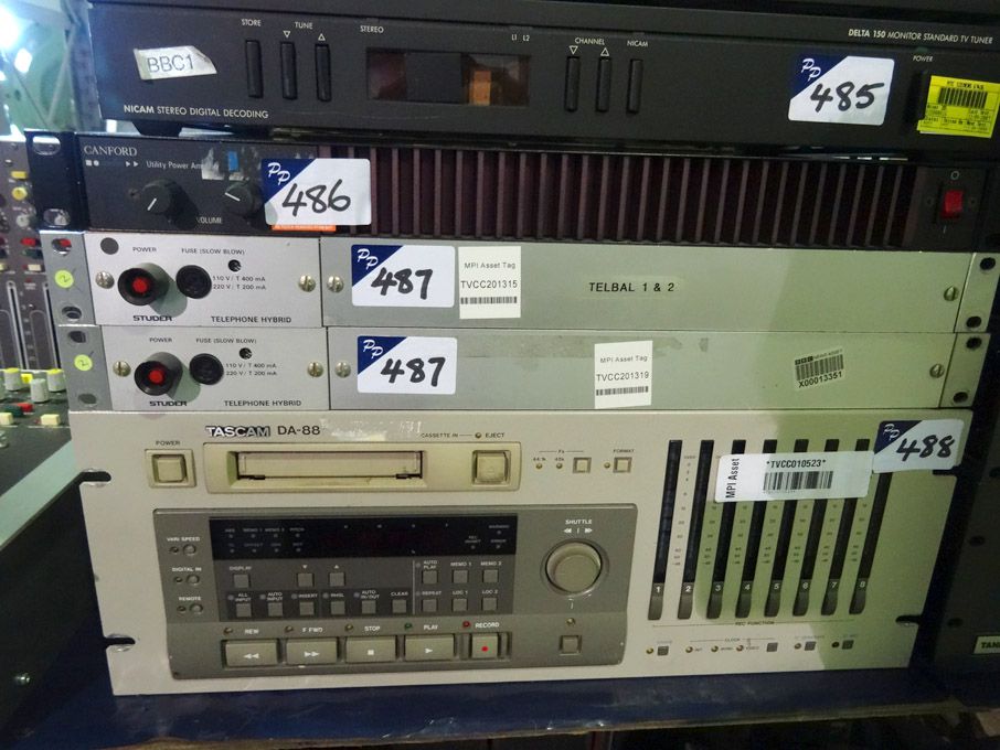 Tascam DA-88 digital audio multitrack recorder