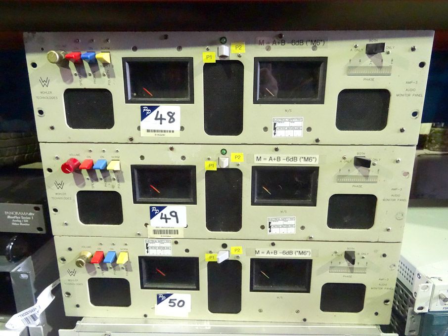 Wohler Technologies AMP-3 audio monitor panel
