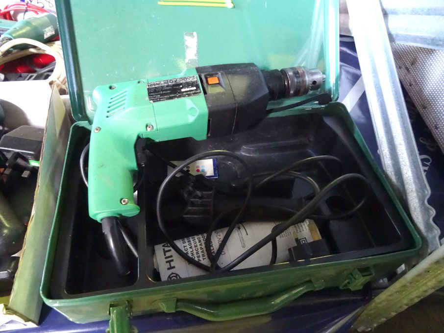 Hitachi DV-20V2 impact hammer drill in case, 240v
