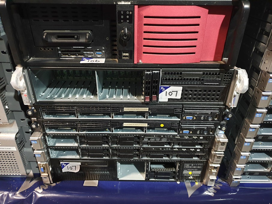 2x HP Proliant DL360P Gen 8 servers, DL380P Gen 8...