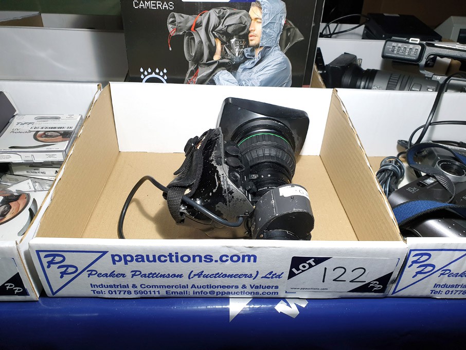Canon BCTV zoom lens, J15AX8B, 8-120mm