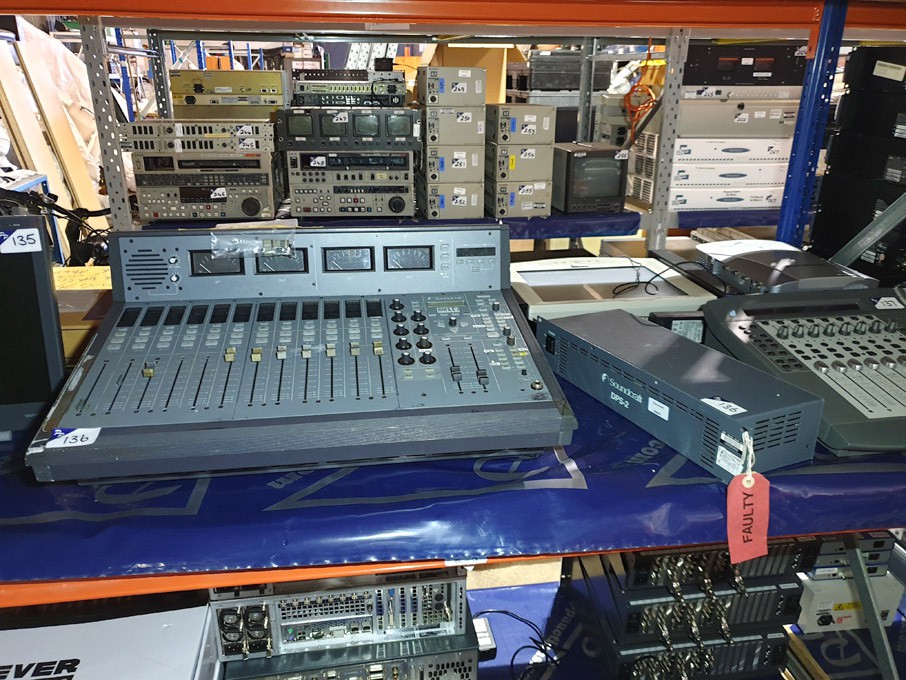 Soundcraft mixing console with DPS-2 PSU (spares o...