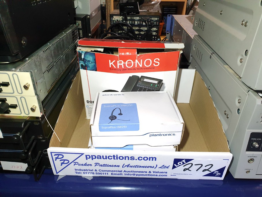 Plantronics Supraplus Kronos ISDN telephone with H...