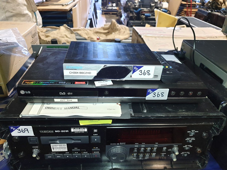LG DRT389H DVB-T DVD recorder, Icecrypt STC322OCC1...
