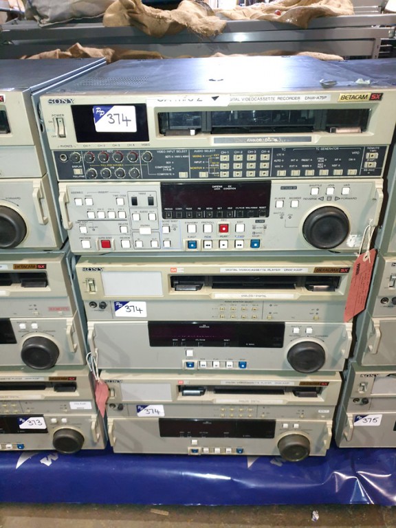 Sony DNW-A75P digital video cassette recorder s/n...