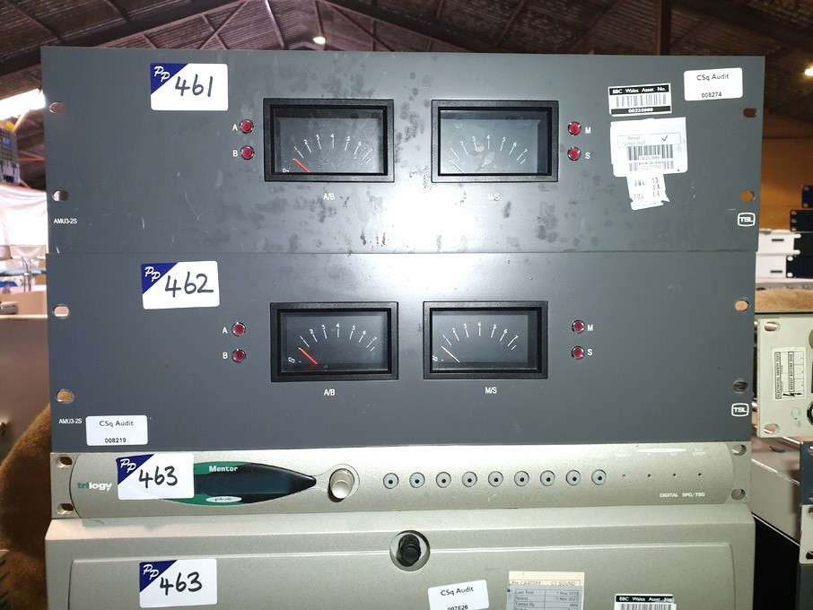 TSL AMU3-25 audio monitoring unit