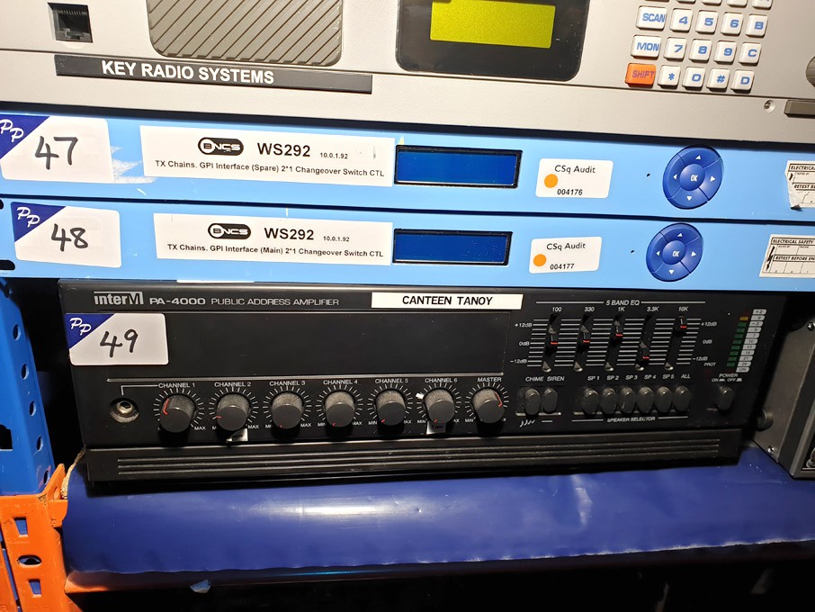Inter M PA-4000 public address amplifier
