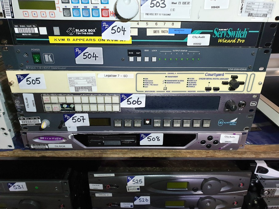TSL AMU1-2HD monitoring panel (missing buttons)