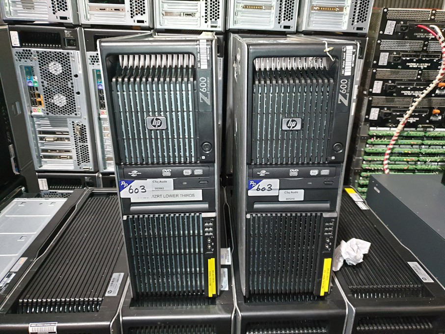 2x HP Z600 workstations