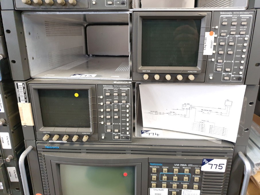 Tektronix WFM-601M serial component monitor