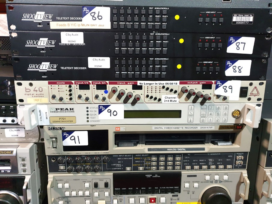 Junger B40 digital audio toolbox matrix