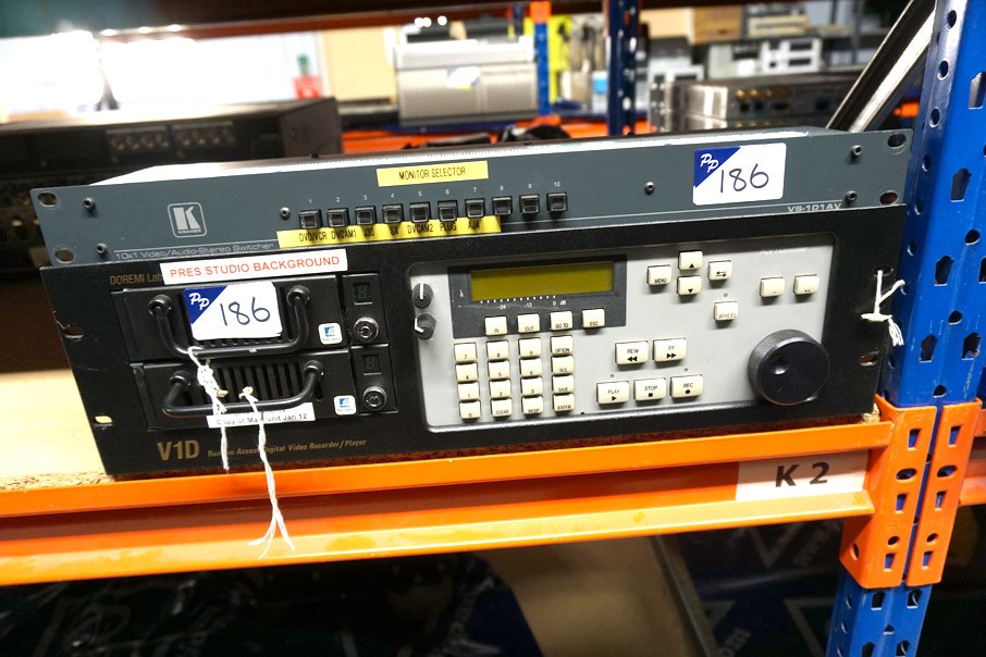 Kramer VS-101AV video audio stereo switcher, Dorem...
