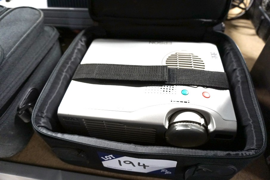 Epson EMP-703 overhead projector in carry case