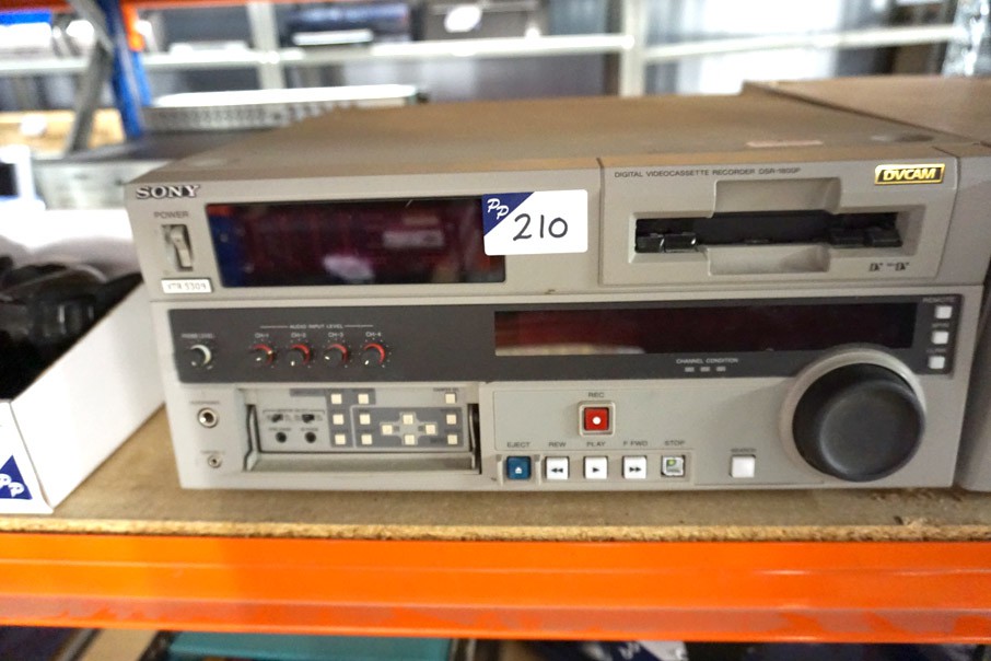 Sony DSR-1800P digital video cassette recorder