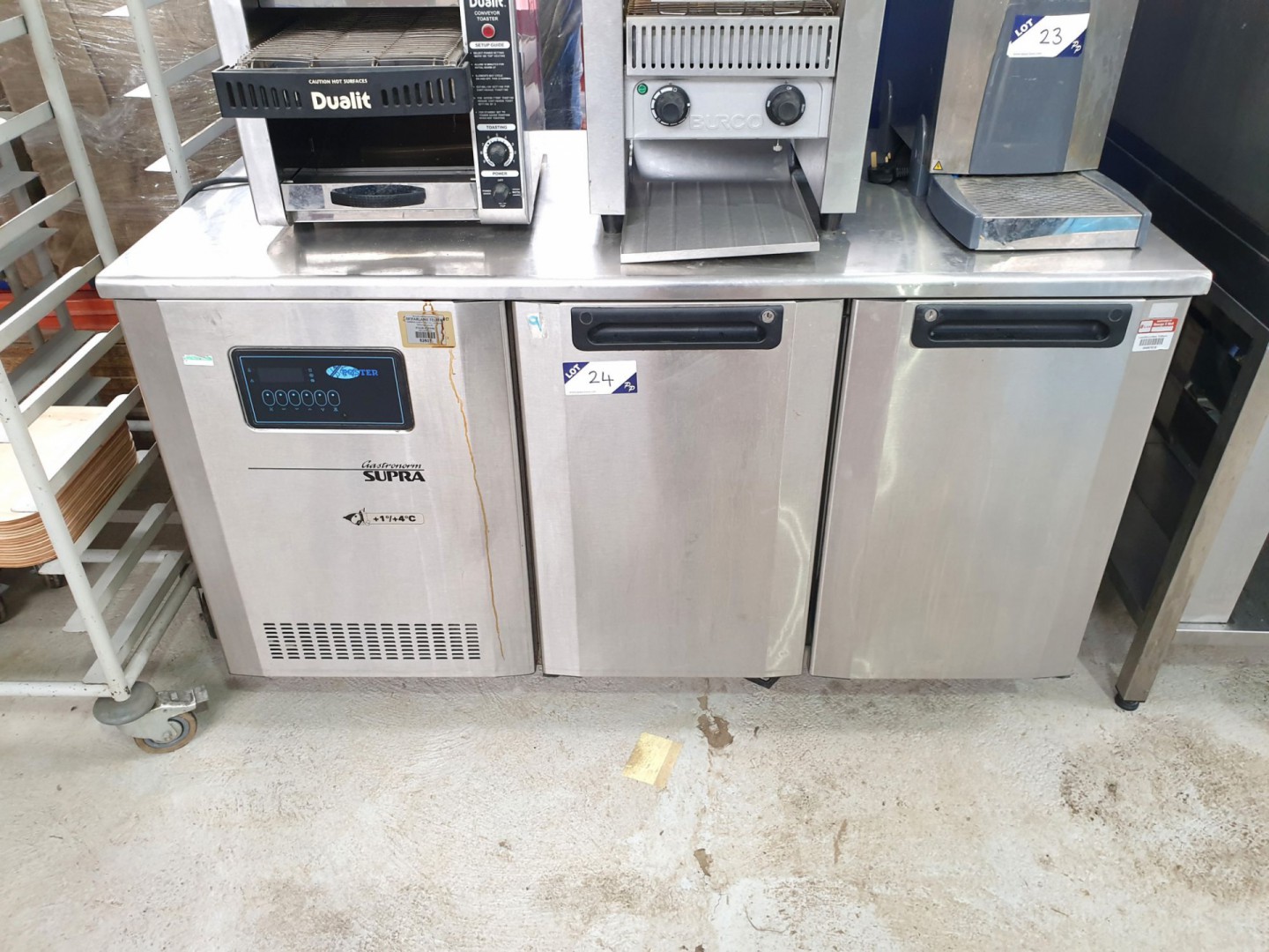 Foster Gastronorm Supra stainless steel twin door...