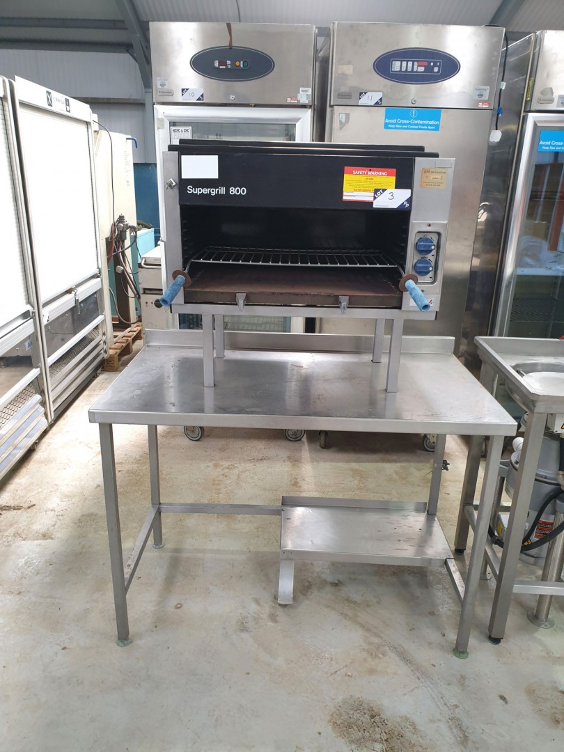 Stott Benham Super Grill 800 stainless steel gas g...