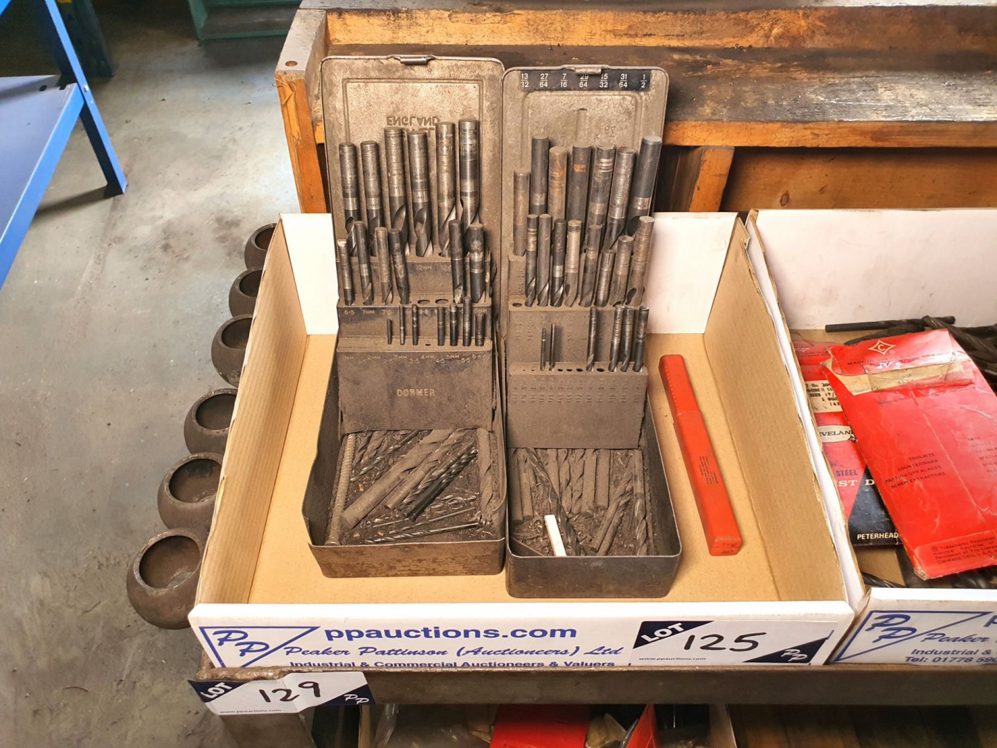 2x various drill sets to 1/2"