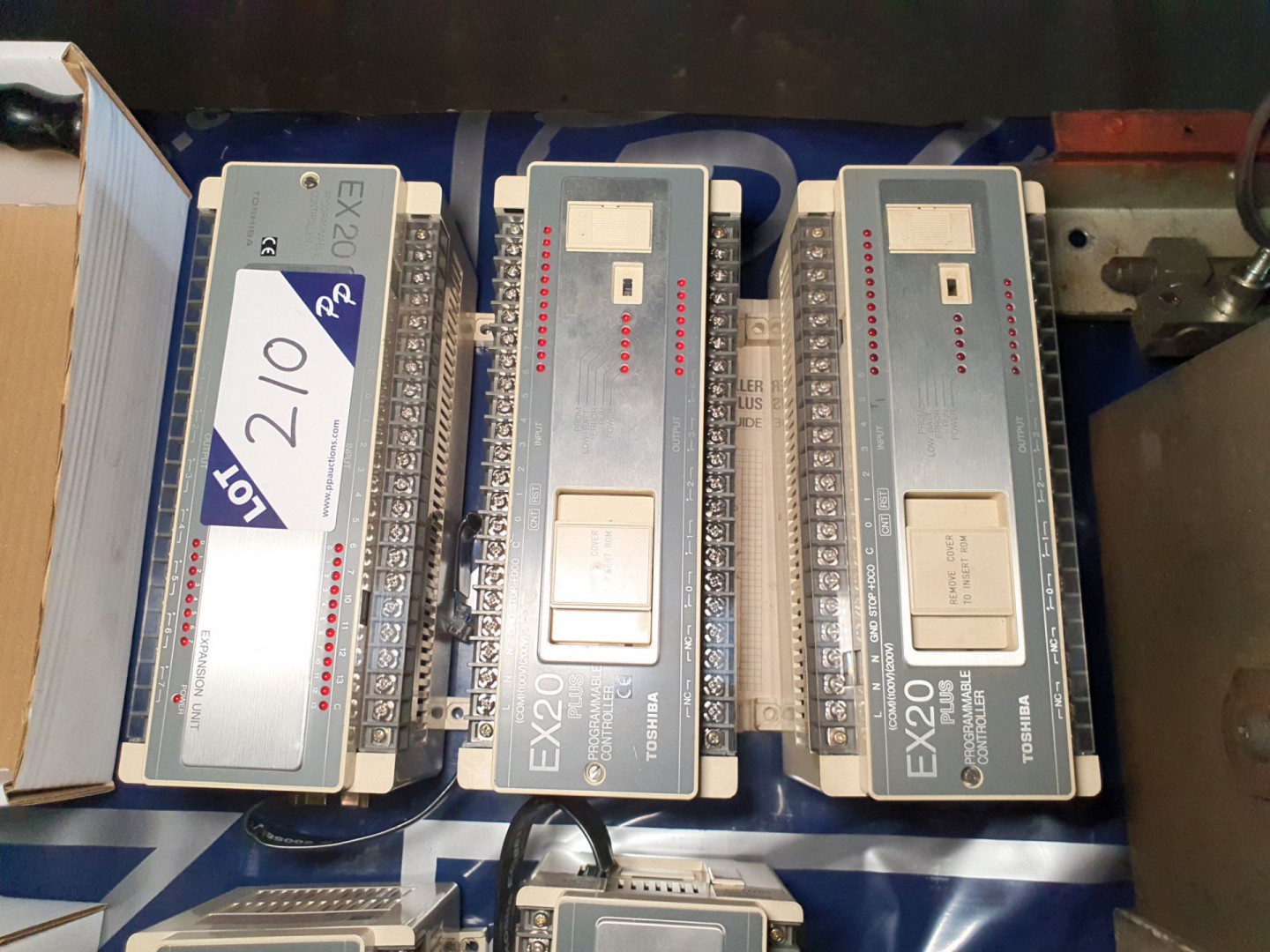 2x Toshiba EX20 Plus programme controllers, Toshib...
